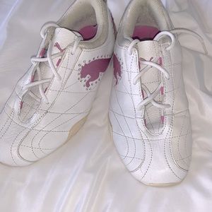 Puma leather sneakers